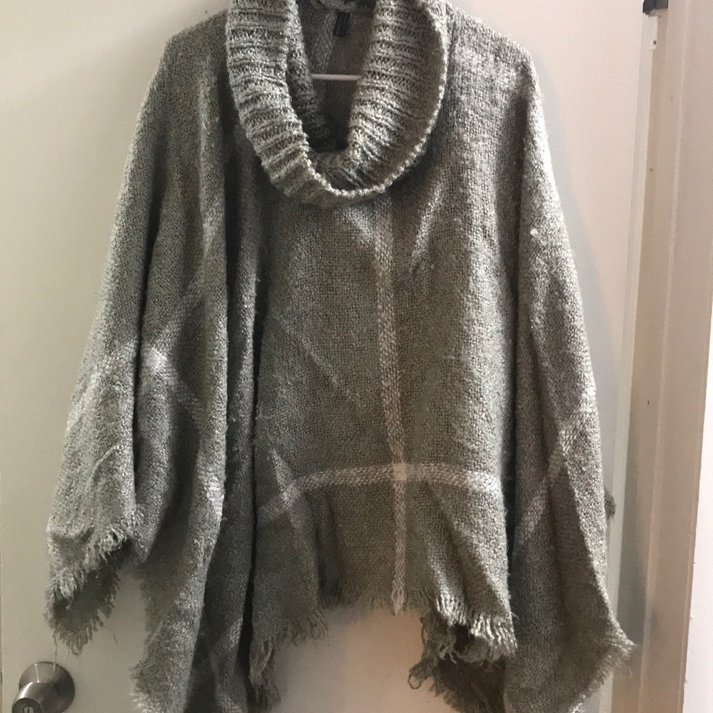 Turtleneck Poncho
